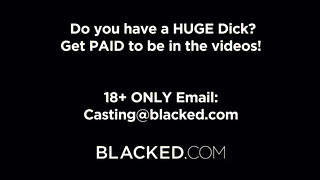 BlackedRaw - Emily Willis ánusza is megdöngetve