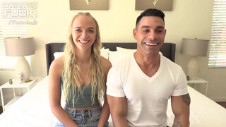 Világos Szőke kisasszony és az izmos hapsi - Hot Guys Fuck