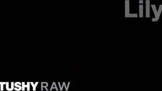 TUSHYRAW - fekete csaj méretes pinája alaposan megkúrva