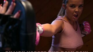 Dillion Harper vadvad leszbi boksz edzése romival